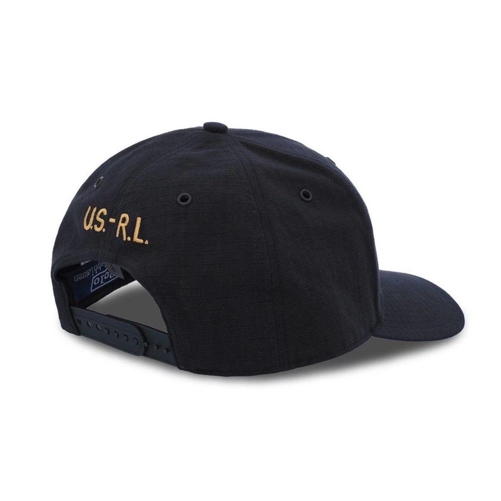 POLO RALPH LAUREN USRL NAVAL PATCH SNAPBACK NWT - Picture 4 of 5